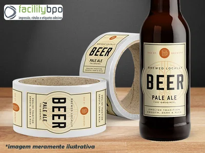 Rótulo de cerveja personalizado